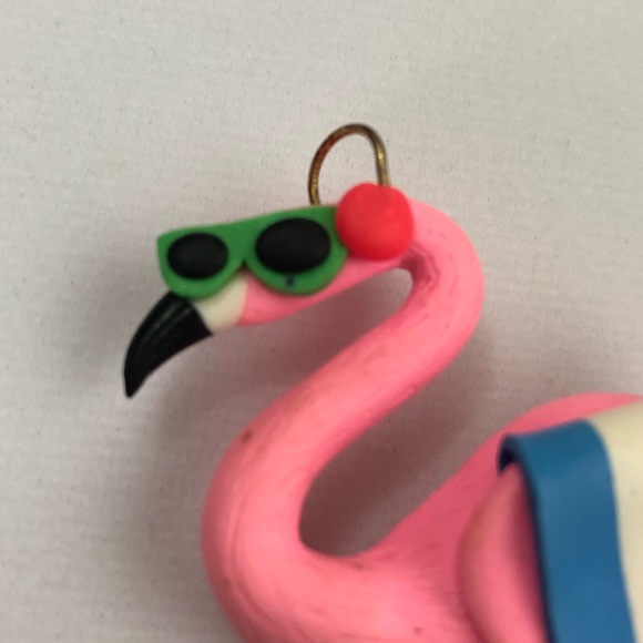 Vintage Clay flamingo pin. - Picture 3 of 7